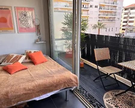 Elegant T2 Clim & Balcon - Plein Centre Cannes Ngoại thất bức ảnh