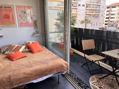 Elegant T2 Clim & Balcon - Plein Centre Cannes Ngoại thất bức ảnh